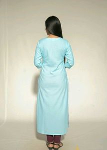 Elegant Light Blue Kurta