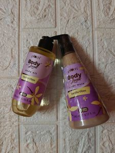 Plum Body Oil And BodyWash