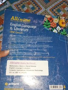 Class 10th English All In one