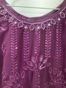 Embroidered Kurta Set