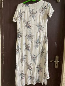 White High rise Kurti