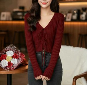 🎀Stylish Maroon Crop Top🎀