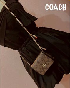 COACH SET OF 3 SLING BAG ,CHARM 2PC WD BOX