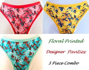 New Panties 3 Piece L, M Size Latest Trend Cotton