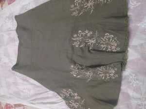 no.no tokyo olive skirt