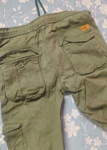 Olive Green Cargo Pants
