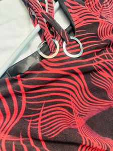 Stylist Red and Black Top ❣️