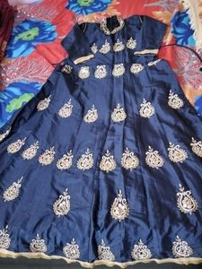Kundan Work Gown