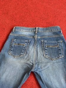 Distressed Denim Jeans