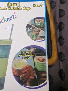 Snackeez Snack &amp; Drink Cup