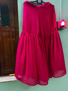 Bright Pink Sharara Suit