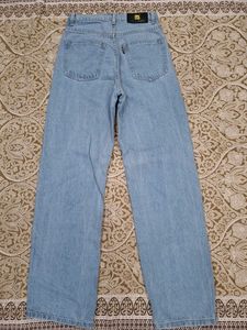 Wide Leg Denim Jeans