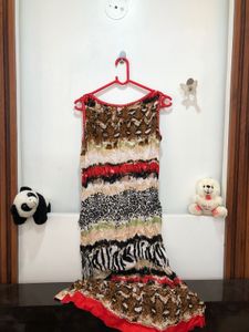 Animal Print Dress👗