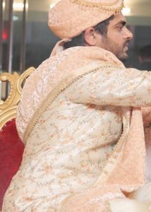 Groom Sherwani, Pagdi,mala,pajami&amp; Dupptta