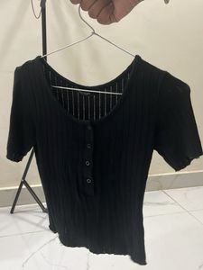 Beautiful Black Crop Top
