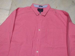 Indian Terrain Salmon Oxford Shirt