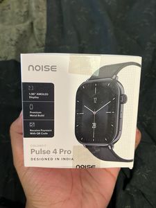 Noise Smartwatch - Jet Black ( pulse 4 Pro)
