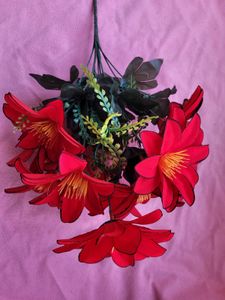 Red Big Flower Bunch