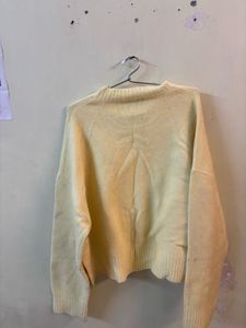 Zara Yellow Knit Sweater