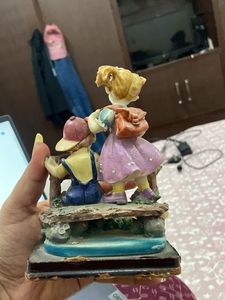 Cute Boy girl showpiece