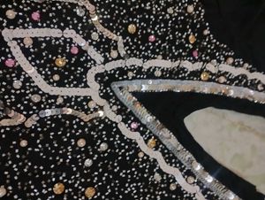 Elegant Black Ethnic Gown