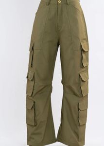 Olive Green Cargo Pants