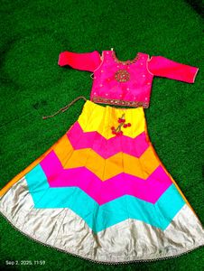 Colorful Kids Lehanga Choli