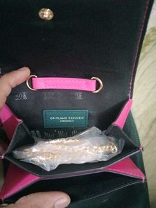 Oriflame Pink Chain Wallet