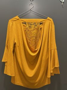 Global Republic Mustard Top