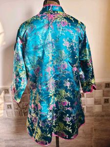 Floral Embroidered Jacket Size 42/44 XXL