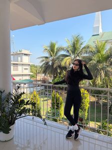 Black Sporty Jacket 🖤🏋️