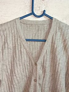 NEW Trendy Winter Fashion Cardigan Ribbed