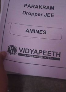 PW Vidyapeeth Chemistry AllChapter Question Practi
