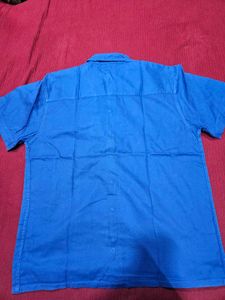 Men's Blue Casual Shirt