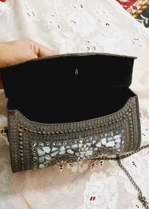 Vintage Metal Clutch