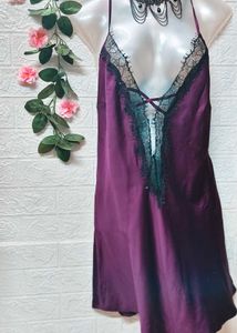 🎁Buy Two Get One Item Free🎁Silky Lace Nightgown