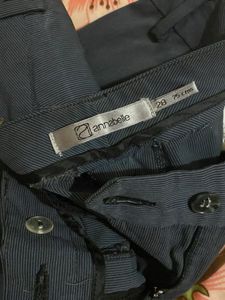 Navy Blue Casual Pants