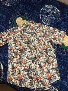 Floral Print Short Sleeve Shirt