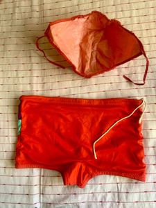 Swim Shorts &amp; Cap Combo For Boys