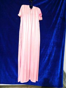 Pink Satin Lace Lingerie