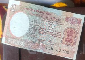 Rare 2 Rupee Note