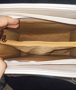 LINO PERROS OFF white Handbag