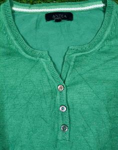 Aqua Green Long Sleeve Sweater