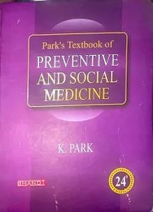 PARK Textbook Of Community medicine