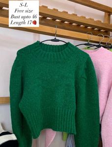 Green Knit Sweater