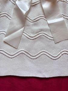 Savana White Bow Tube Top