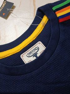 Boy&#39;s Blue Graphic Tee