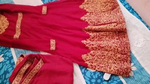 Elegant Ethnic gown with dupatta