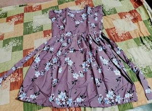 Floral Print Mini Dress