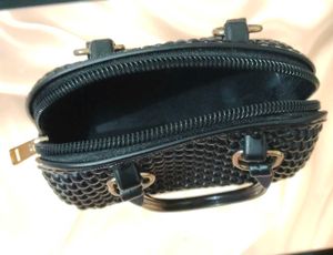 Black Beaded Handbag